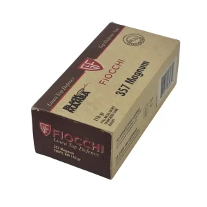 FIOCCHI .357 MAG 110GR FMJTC BLACK MAMBA (50)