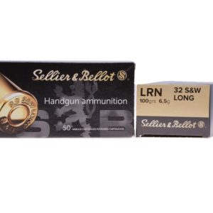 SELLIER & BELLOT 32 S&W LRN 100GR (50)