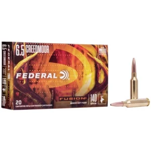 FEDERAL FUSION 6.5 CREEDMOOR 140GR BSP (20)