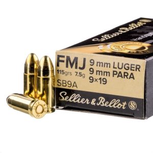 SELLIER & BELLOT 9MMP 115GR FMJ (50)