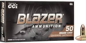 CCI BLAZER 9MMP 115GR FMJ (50)