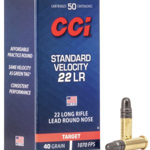 CCI .22LR STANDARD VELOCITY TARGET 40GR (50)