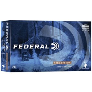 FEDERAL POWER SHOK 308 WIN 180GR JSP (20)