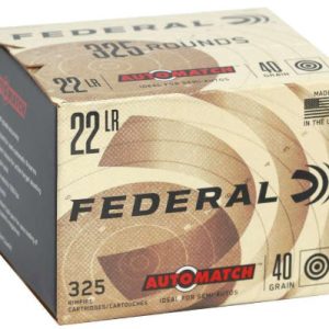 FEDERAL 22 LR 40GR AUTO MATCH (325)