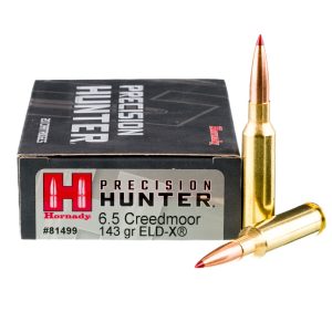 HORNADY PRECISION HUNTER 6.5 CREEDMOOR 143GR ELD-X (20)