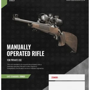 119651: HANDLE AND USE A MANUALLY OPERATED RIFLE