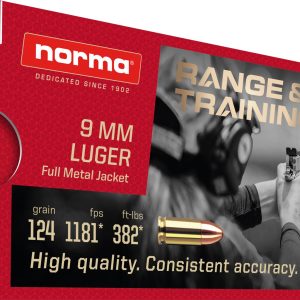 NORMA 9MMP 124GR FMJ (50)