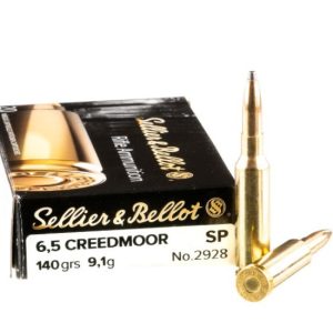 SELLIER & BELLOT 6.5 CREEDMOOR 140GR SP (20)