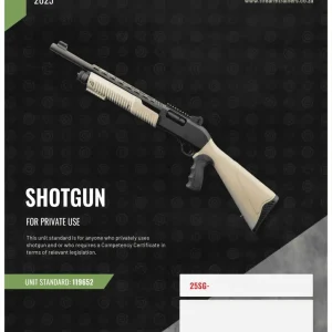 119652: HANDLE AND USE A SHOTGUN