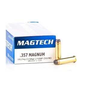 MAGTECH .357 MAGNUM 158GR SJHP (50)