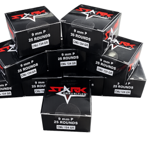 STARK 9MMP 124GR CMJ RELOAD (25)